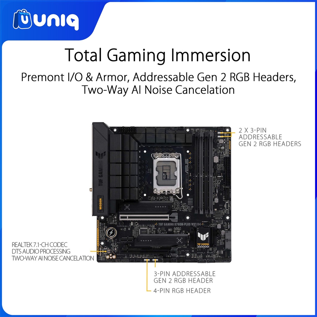 SALE!!! ASUS TUF Gaming B760M-PLUS WiFi D4 Micro-ATX Motherboard