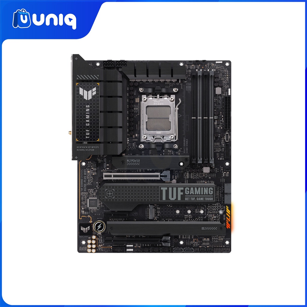 ASUS TUF GAMING X670E-PLUS WiFi AMD AM5 X670E (Ryzen 7000) ATX Gaming Motherboard