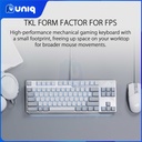 ROG Strix Scope NX TKL Moonlight White Wired Mechanical RGB Gaming Keyboard (Red Switch)