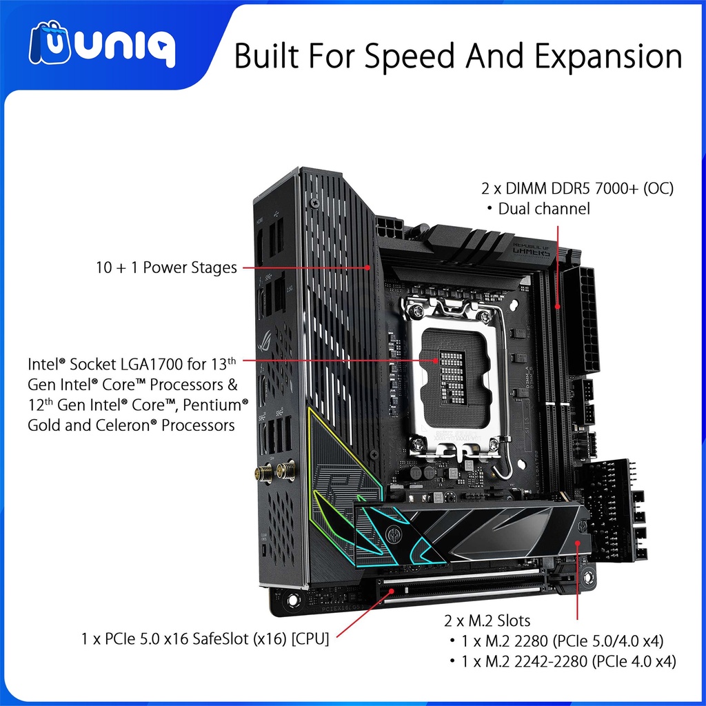 SALE!!! ASUS ROG Strix Z790-I Gaming WiFi Mini-ITX Motherboard