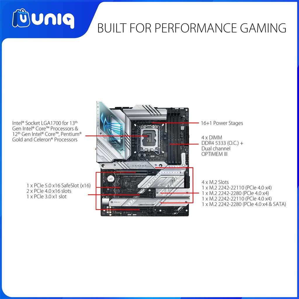 SALE!!! ASUS ROG Strix Z790-A Gaming WiFi D4 ATX Motherboard