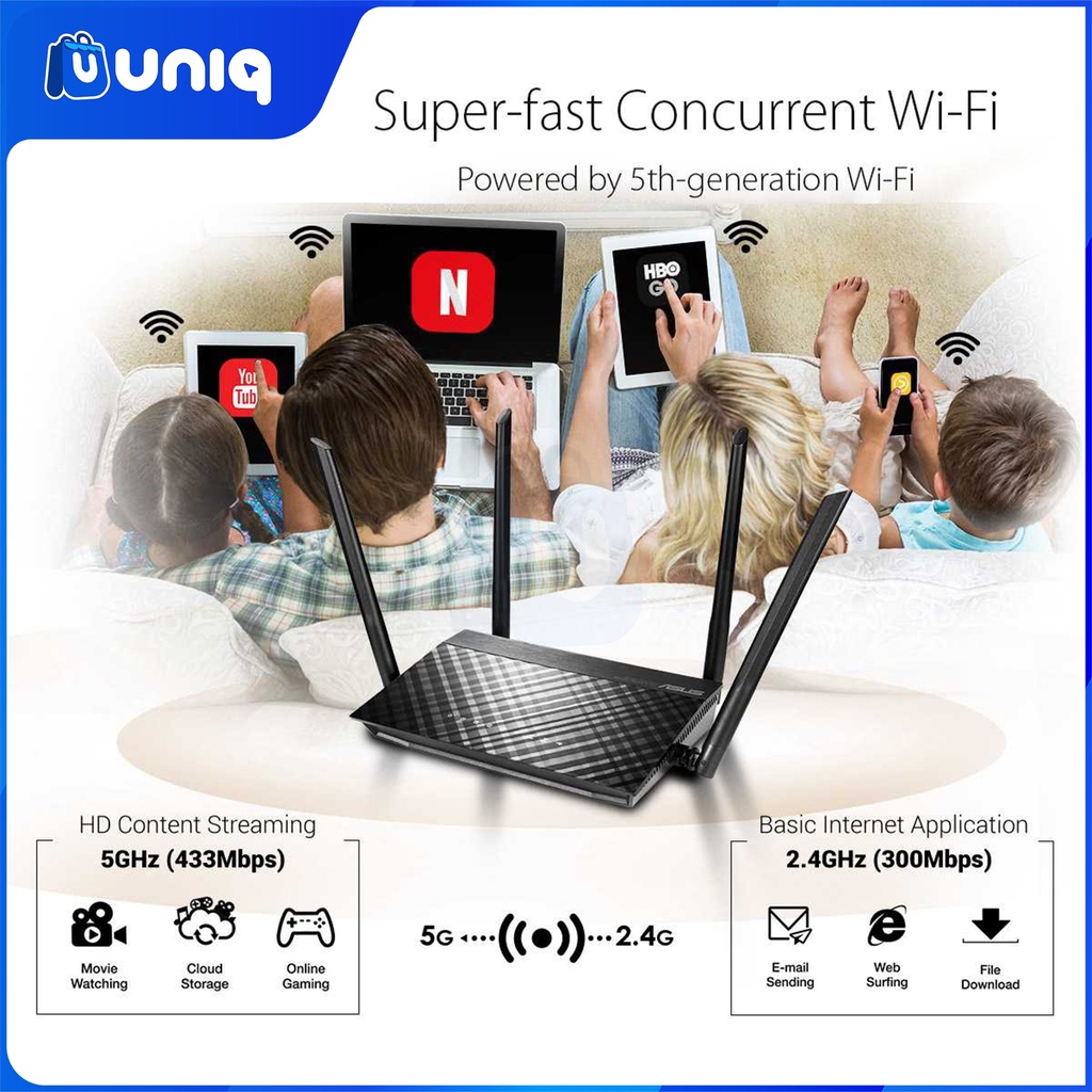 SALE!!! ASUS RT-AC750L (AC750) Dual Band Router
