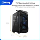 ASUS TUF Gaming GT301 Mid-Tower Compact Case