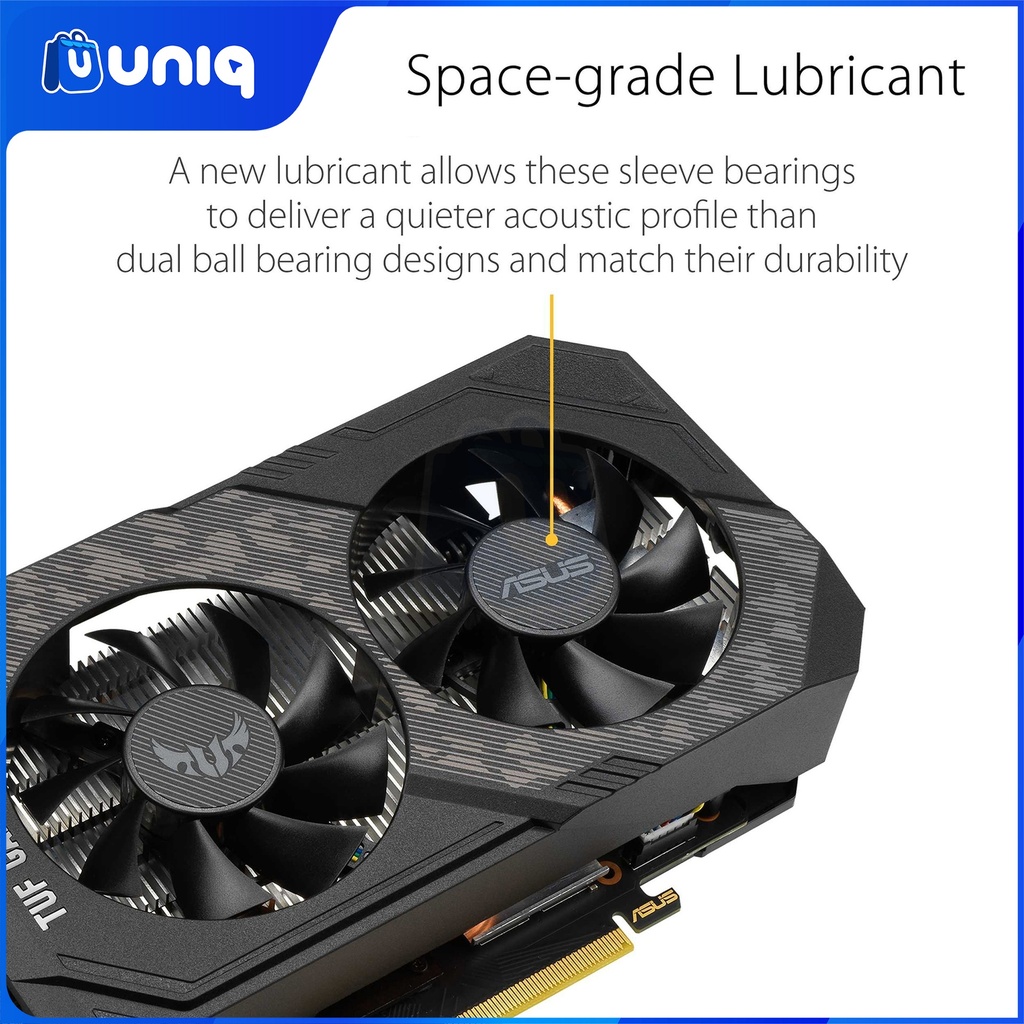 SALE!!! ASUS TUF Gaming GeForce GTX 1660 Ti EVO OC Edition 6GB GDDR6 Gaming Graphics Card (TUF-GTX1660TI-O6G-EVO-GAMING)