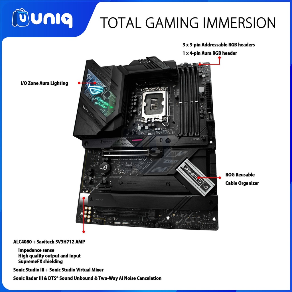 SALE!!! ASUS ROG Strix Z690-F Gaming WiFi ATX Gaming Motherboard