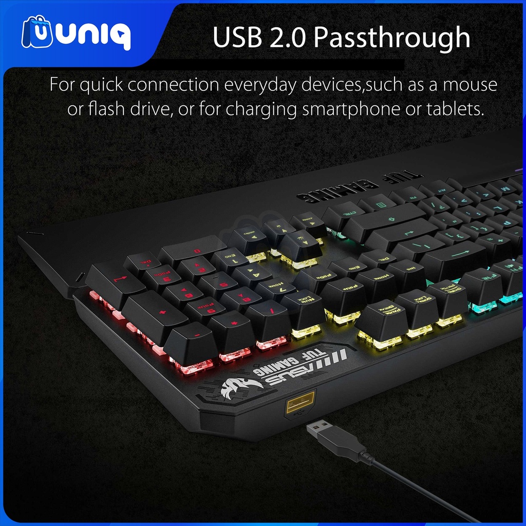SALE!!! ASUS TUF Gaming K3 RGB Mechanical Keyboard (Brown Tactile)