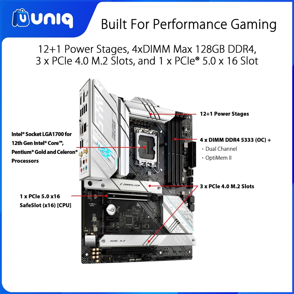 SALE!!! ASUS ROG Strix B660-A Gaming WiFi D4 ATX Motherboard
