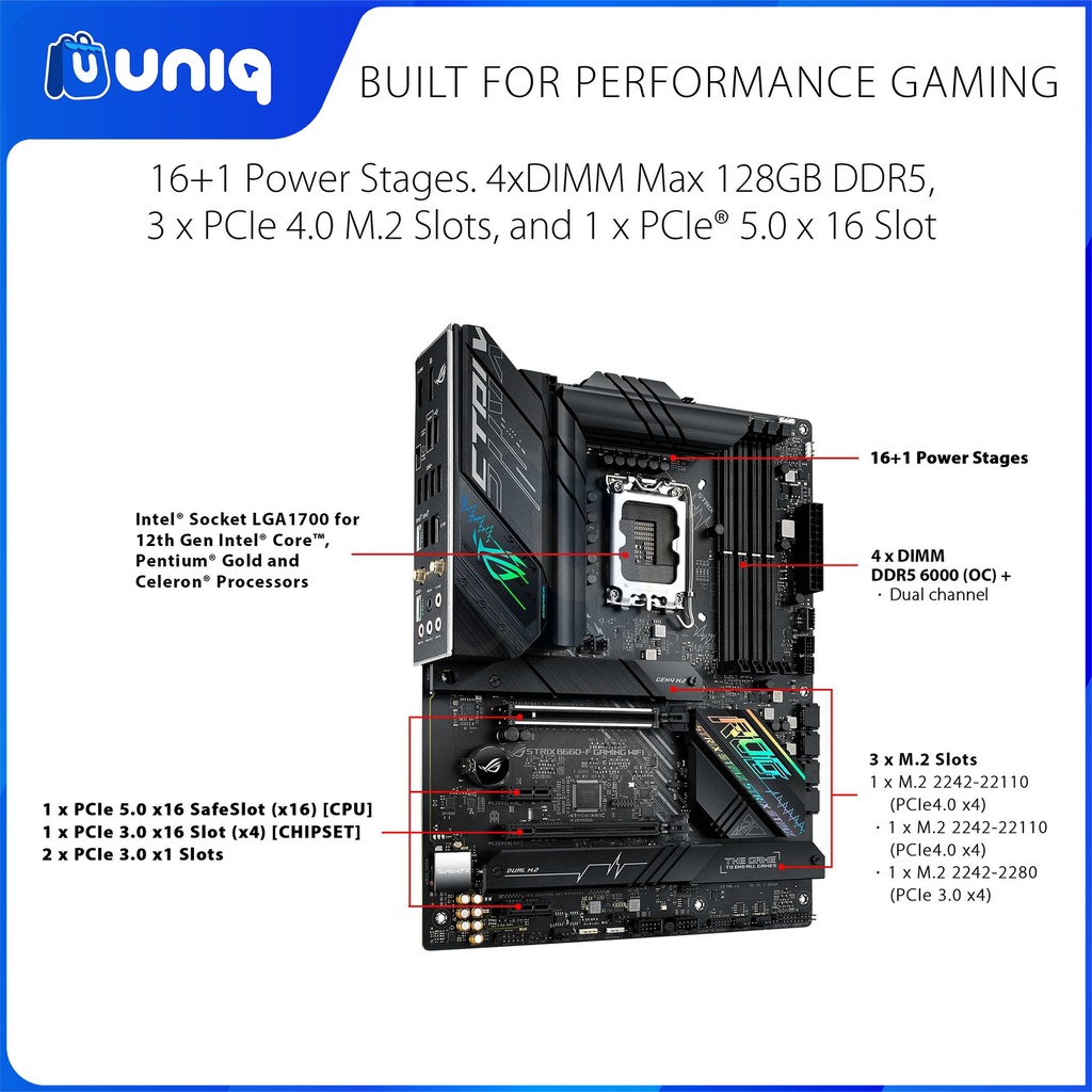 SALE!!! ASUS ROG Strix B660-F Gaming WiFi ATX Motherboard