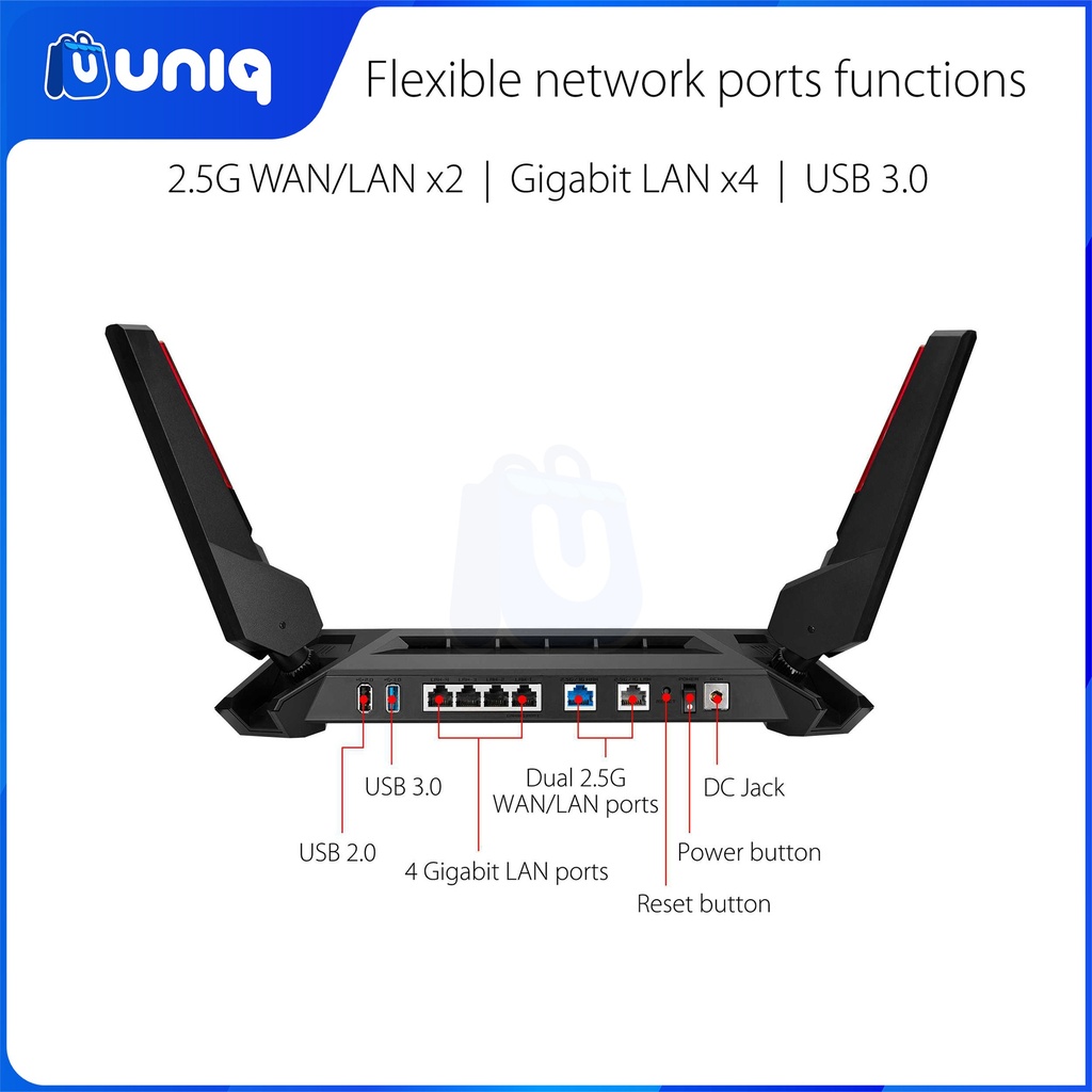 SALE!!! ASUS ROG Rapture GT-AX6000 Dual-Band WiFi 6 Gaming Router