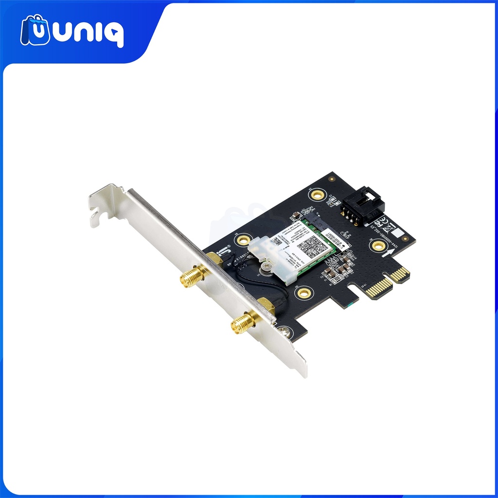 ASUS PCE-AX3000 AX3000 Dual Band PCI-E Wi-Fi 6 Bluetooth 5.0 Network Card (BULK PACK, NO BOX)