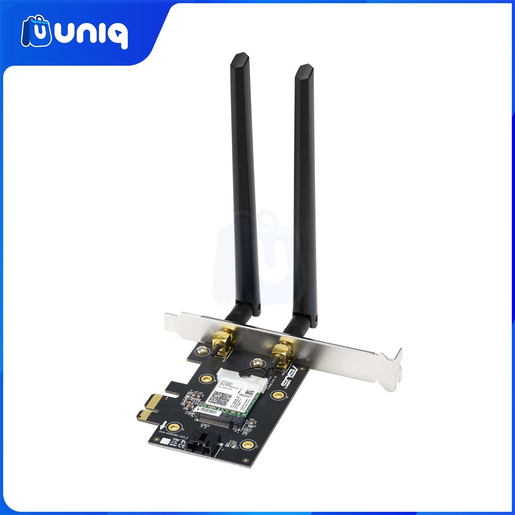 ASUS PCE-AX3000 AX3000 Dual Band PCI-E Wi-Fi 6 Bluetooth 5.0 Network Card (BULK PACK, NO BOX)