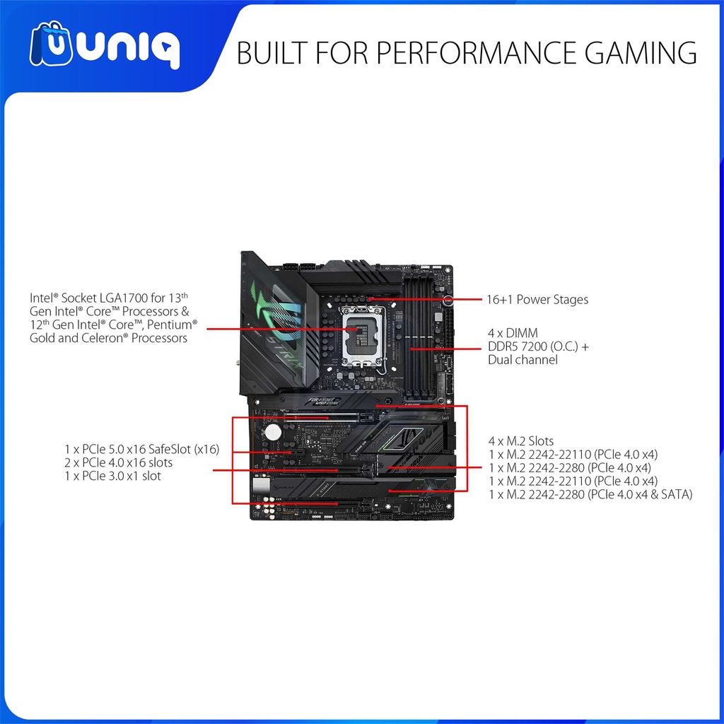 SALE!!! ASUS ROG Strix Z790-F Gaming WiFi ATX Motherboard