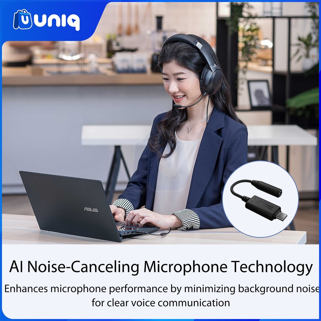 ASUS AI Noise-Canceling Mic Adapter