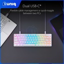 SALE!!! ASUS ROG Falchion Ace M602 Gaming Keyboard (ROG NX RED Switch, White)