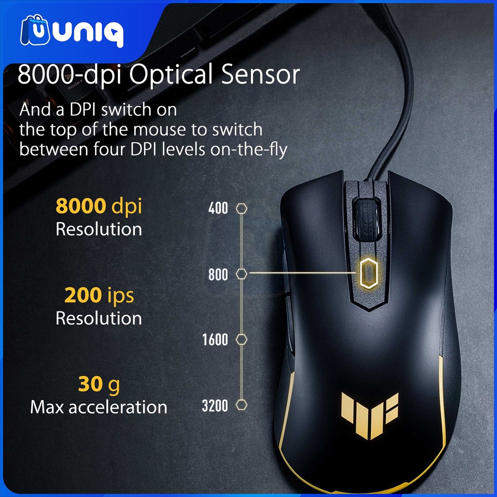 SALE!!! ASUS TUF Gaming M3 Gen II Ultralight Wired Gaming Mouse