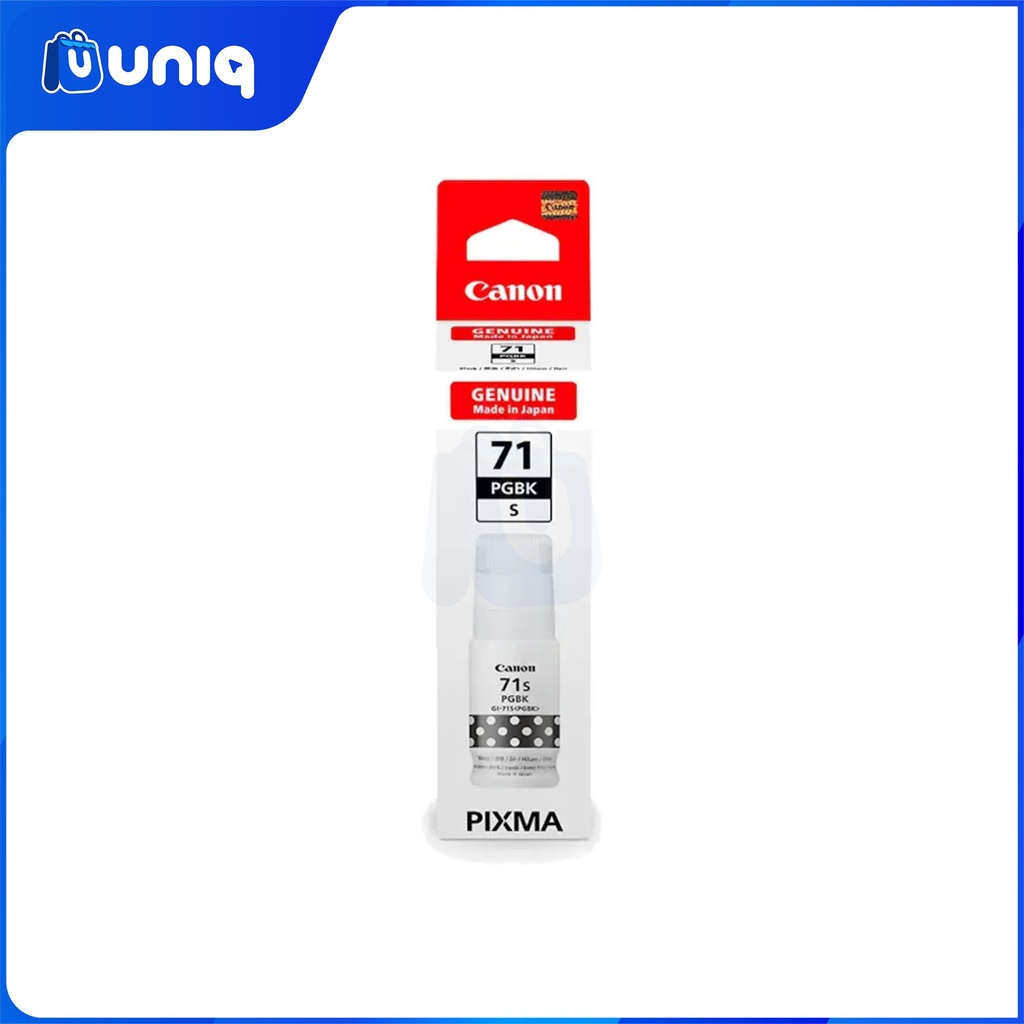 Canon GI-71S Ink Bottle For Pixma G1730, G2730, G3730, G4770 InkJet Printers (70ml Black/ 40ml CMY) ~Choose Your Color