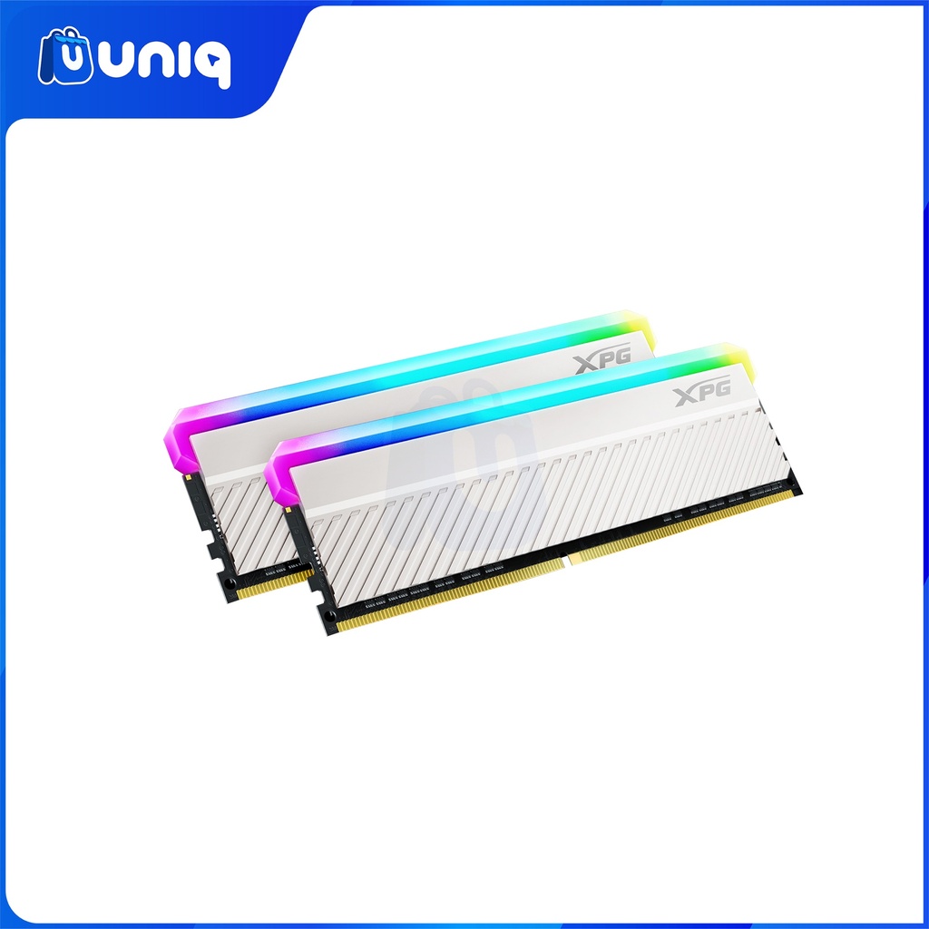 Adata XPG Spectrix D45G White 2x8GB DDR4 RGB Memory Module (AX4U32008G16A-DCWHD45G)