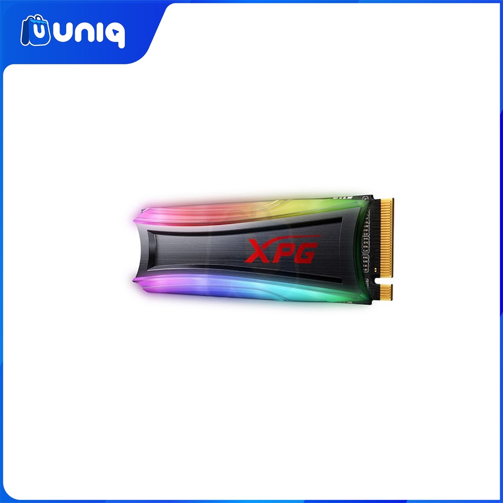 Adata XPG SPECTRIX S40G 512GB RGB 3D NAND PCIe Gen3x4 NVMe M.2 2280 Internal SSD (AS40G-512GT-C)