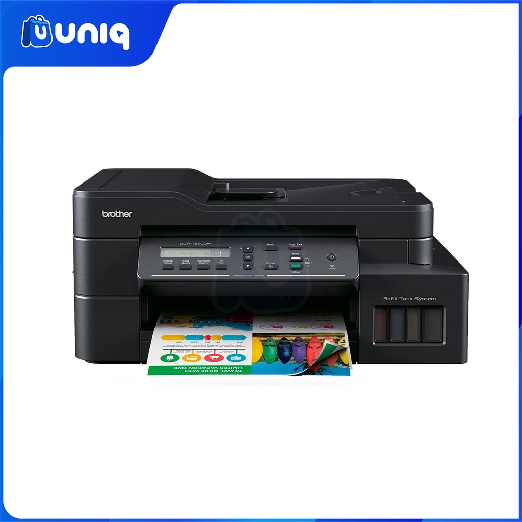 Brother DCP-T820DW Ink Tank Refill System Printer