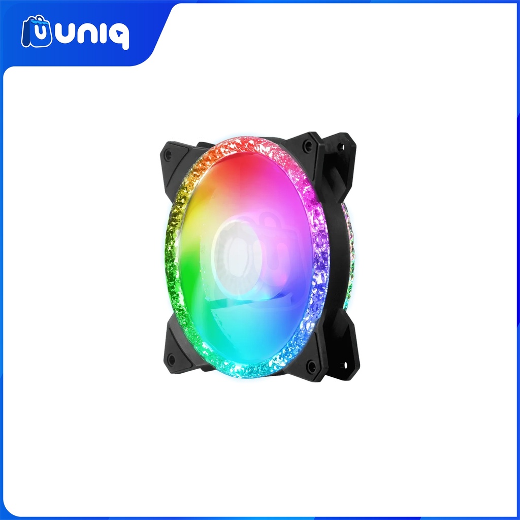 Cooler Master  MF120 Prismatic (3-Pack) RGB Cooling Fan (MFY-B2DN-203PA-R1)
