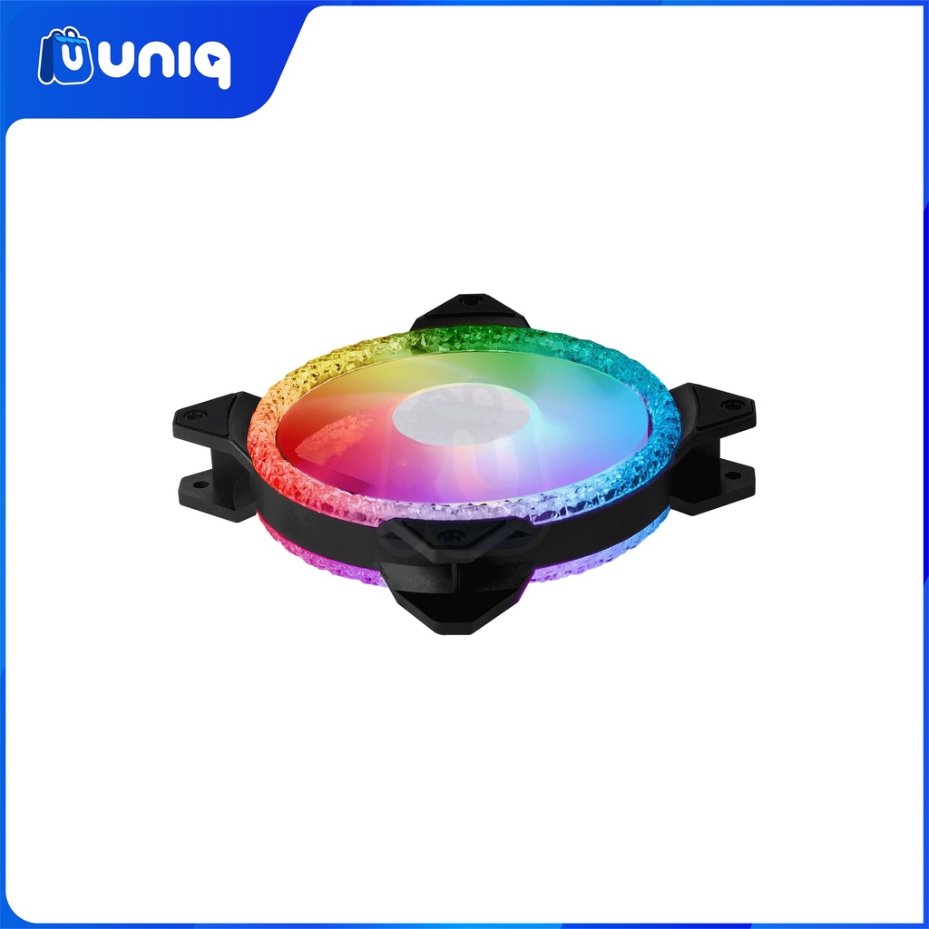 Cooler Master  MF120 Prismatic (3-Pack) RGB Cooling Fan (MFY-B2DN-203PA-R1)