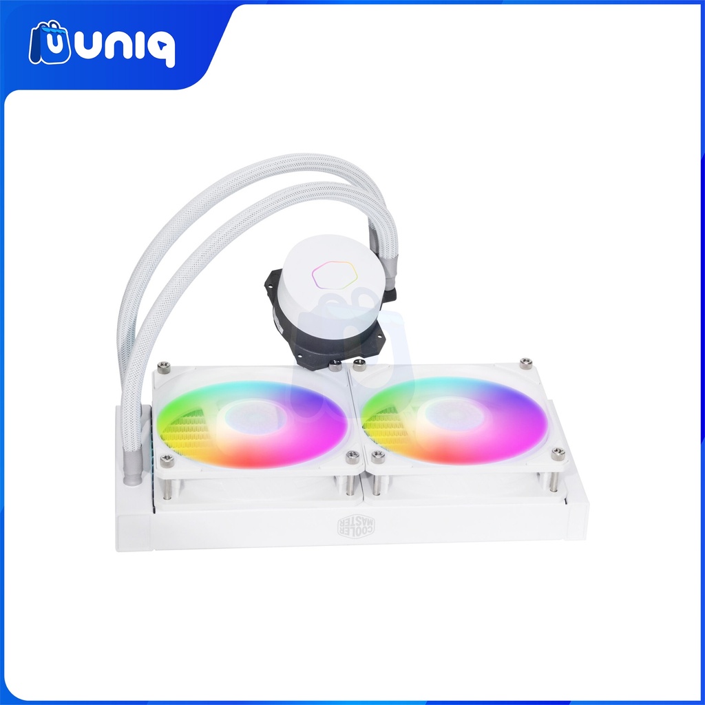 SALE!!! Cooler Master Masterliquid ML240L V2 ARGB (White) CPU Cooler (MLW-D24M-A18PW-RW)