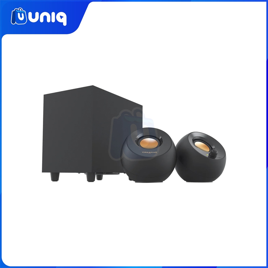 Creative Pebble Plus (MF0480) 2.1 USB Desktop Speakers with Subwoofer