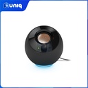 Creative Pebble SE Black (MF1725) 2.0 USB-C Powered PC Speakers with RGB Lighting