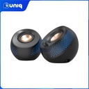 Creative Pebble X (MF1715) 2.0 USB-C Speakers with Customizable RGB Lighting