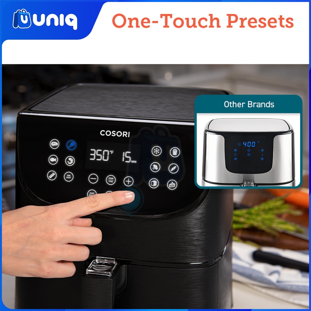 Cosori CP158-AF 5.5L Pro Air Fryer (Black)