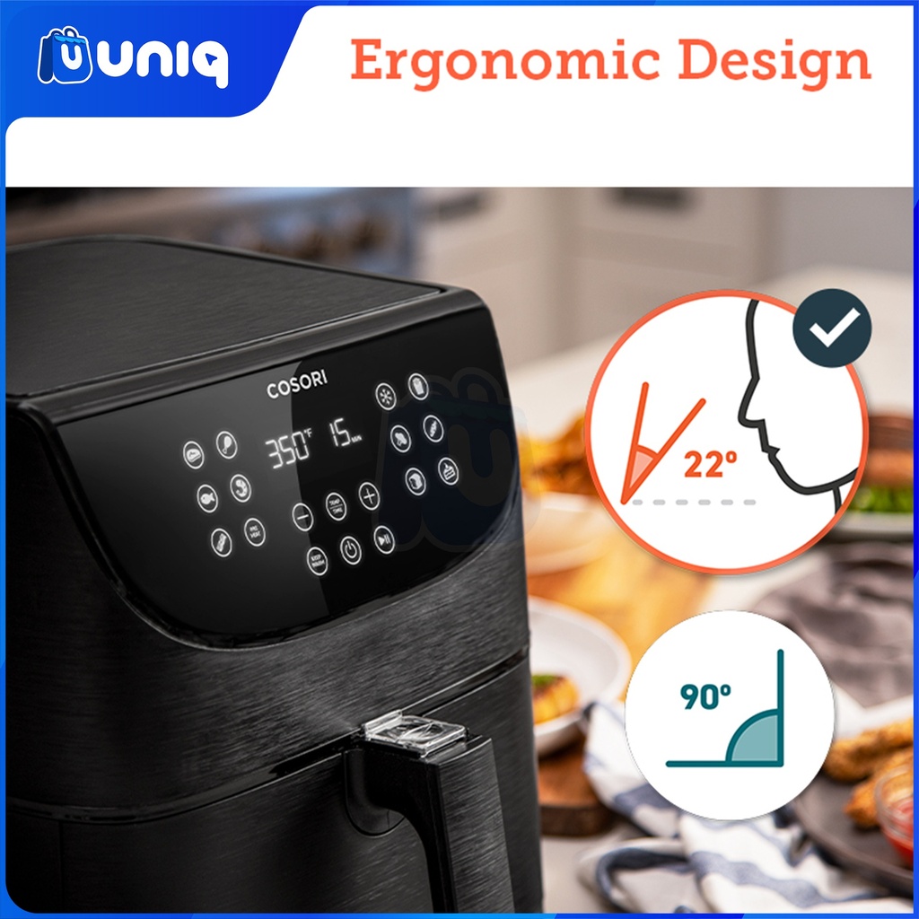 Cosori CP158-AF 5.5L Pro Air Fryer (Black)