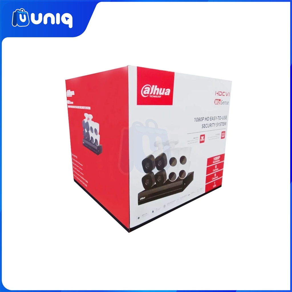 SALE!!! Dahua WizSence 8CH DH-KIT-CV12MP4B4T-I