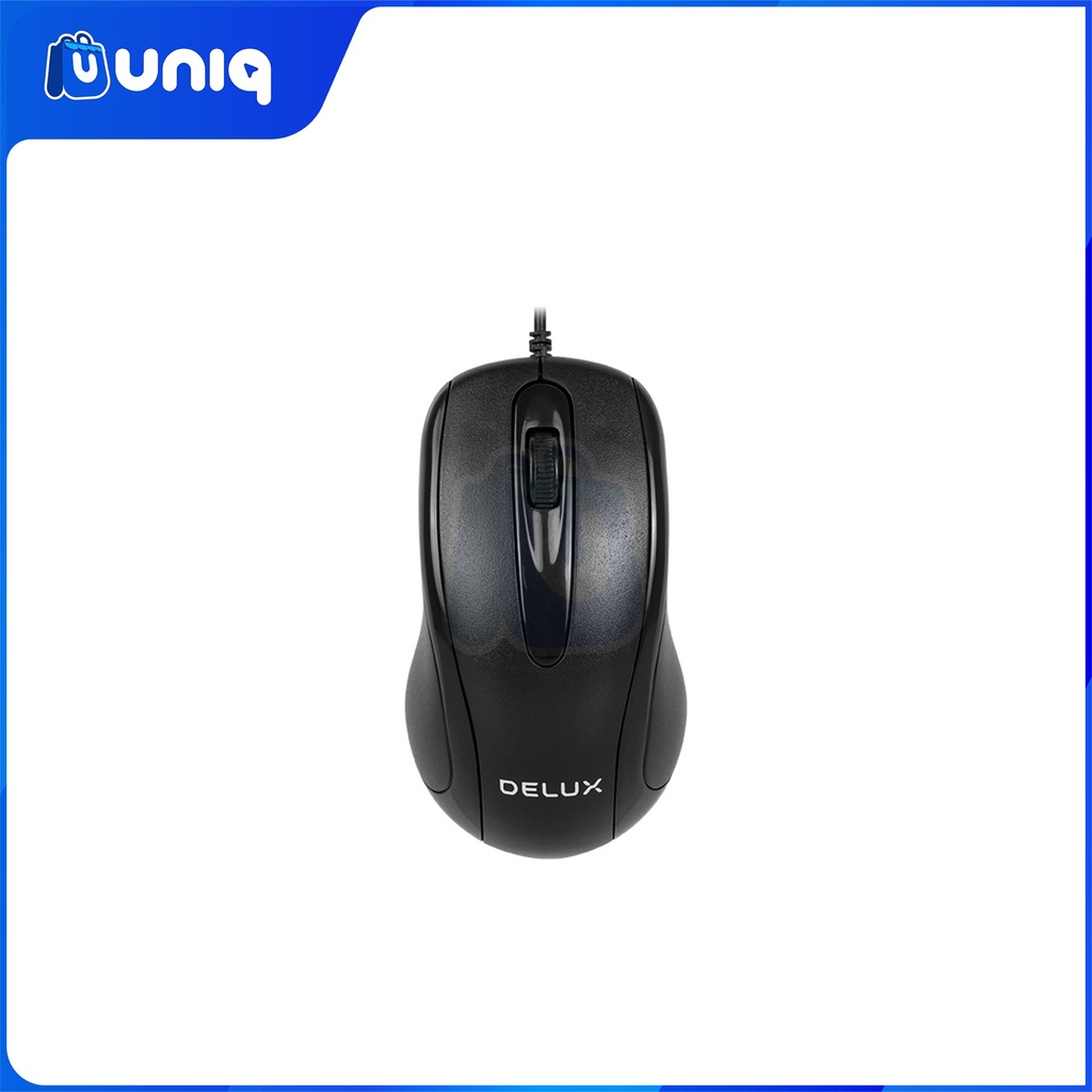 Delux (K6006U+M332BU) Wired Keyboard and Mouse Combo