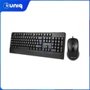 Delux (K6006U+M332BU) Wired Keyboard and Mouse Combo