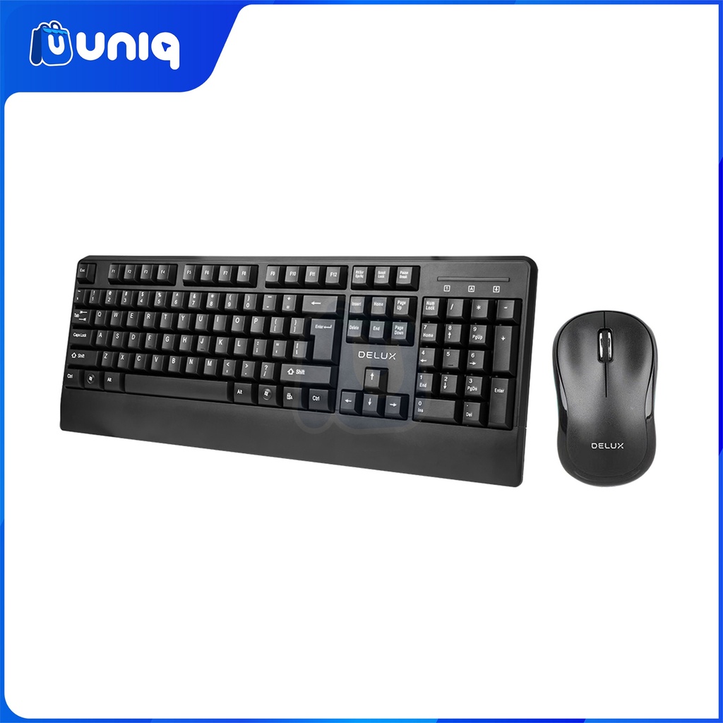 Delux K6700G+M335GX Wireless Keyboard and Mouse Combo
