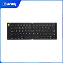 Delux PockCombo KF10+MF10PRO+Leather Bag Pocket-sized keyboard and Mouse Combo (Black)