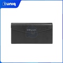 Delux PockCombo KF10+MF10PRO+Leather Bag Pocket-sized keyboard and Mouse Combo (Black)