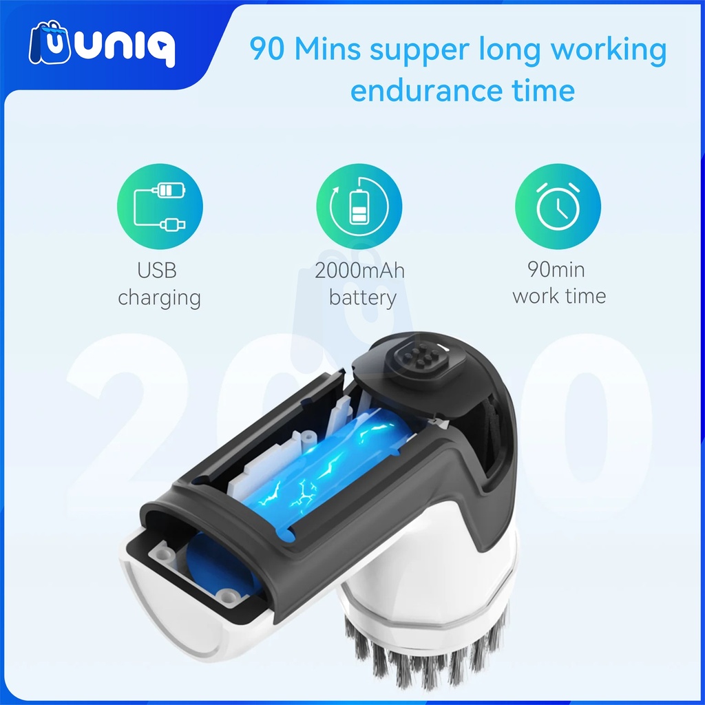 Goodpapa K1 4-in-1 Multi-Function Electric SpinScrubber