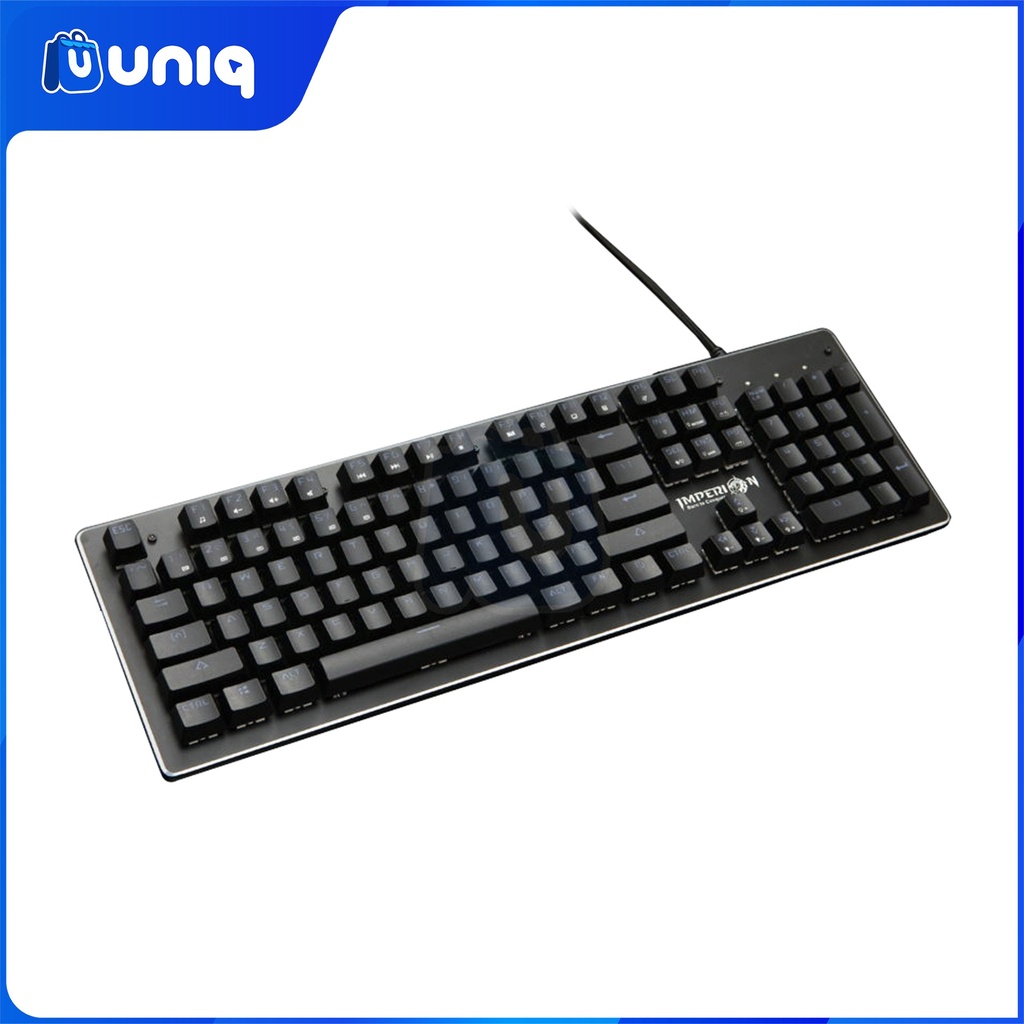SALE!!! Imperion KG-M10R Mech 10 104 Keys RGB Wired Mechanical Gaming Keyboard (Kailh LH Blue Switch)