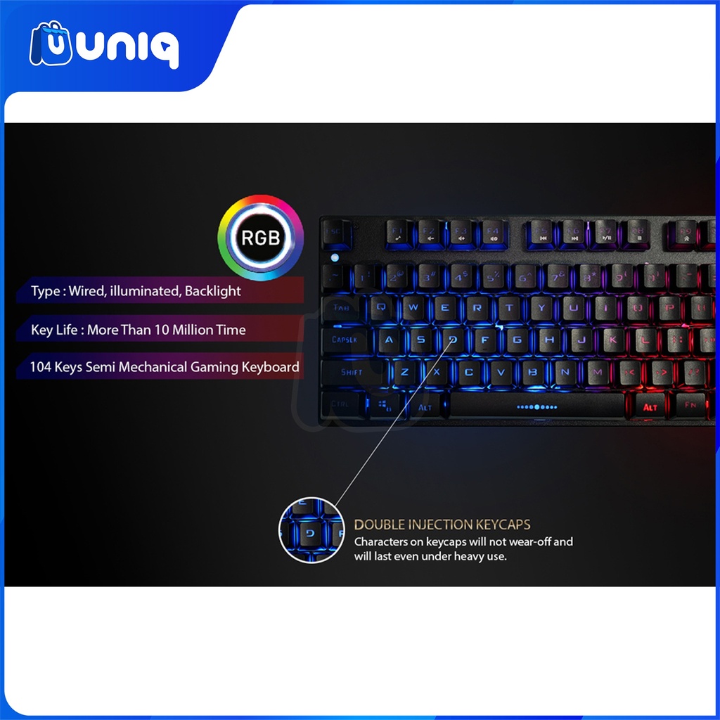 SALE!!! Imperion Sledgehammer KG-S10B RGB Wired Gaming Keyboard