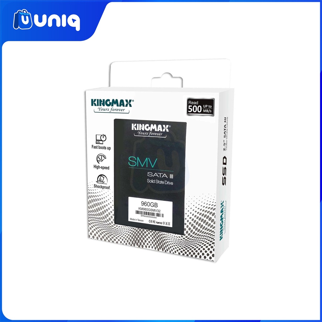 Kingmax 960GB SATA III 2.5” SSD (KM960GSMV32)