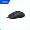 Logitech B100 USB Optical Mouse (Black)