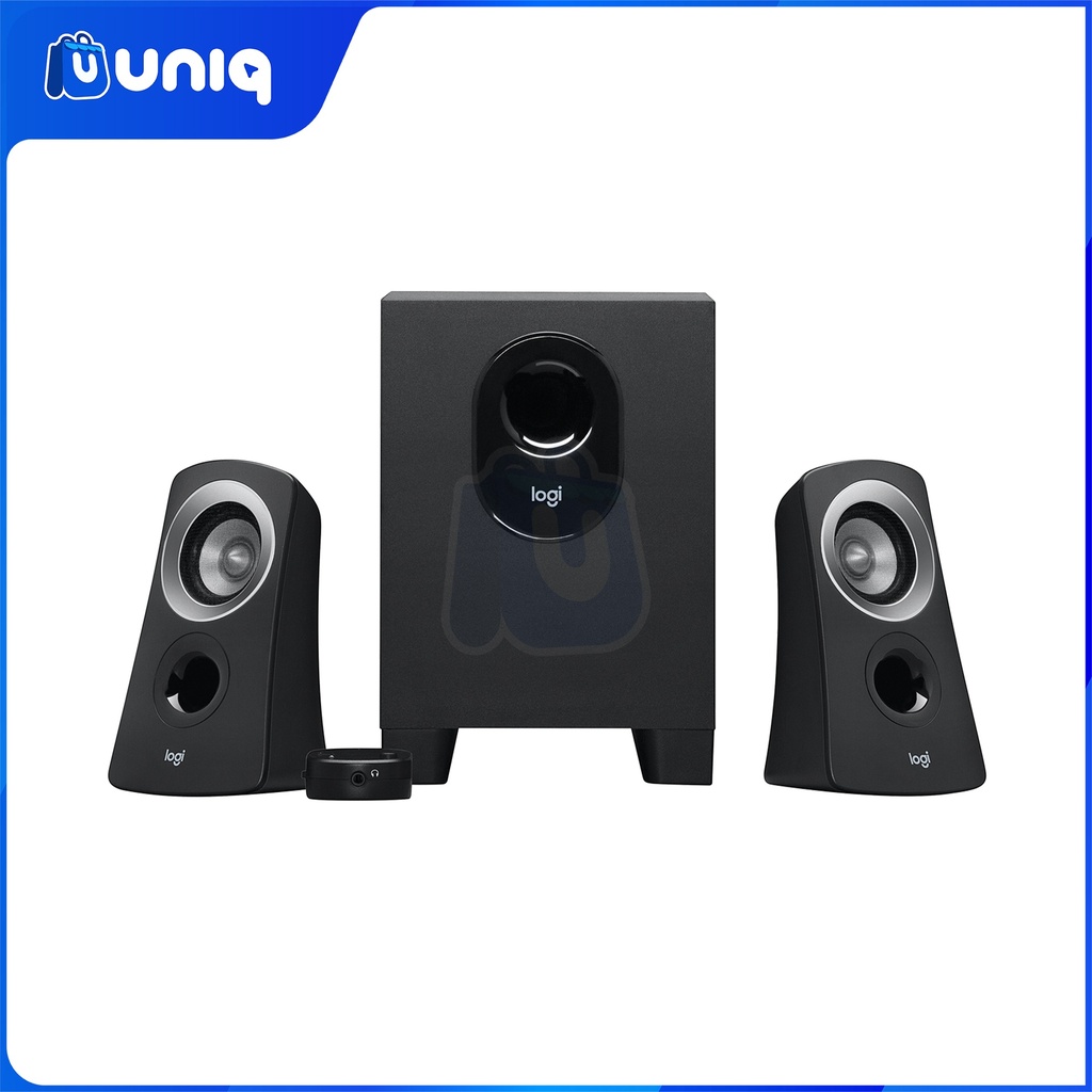 Logitech Z313 Speaker System with Subwoofer (Black)