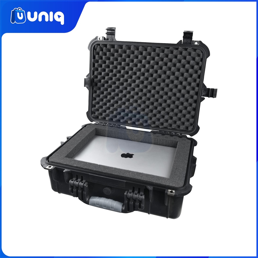 MEIJIA All Weather Portable IP67 Waterproof Protective Case(Elegant Black)