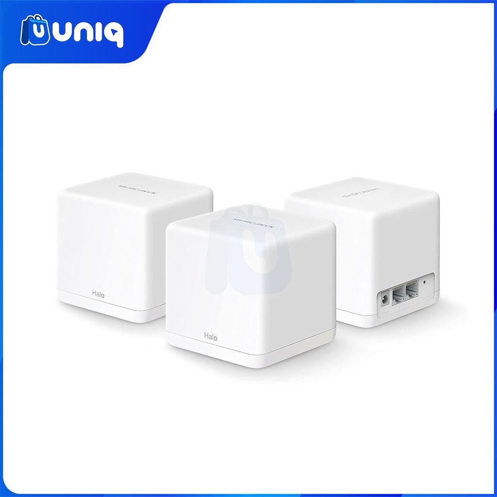Mercusys Halo H30G (3-pack) AC1300 Whole Home Mesh Wi-Fi System