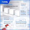 Mercusys Halo H30G (3-pack) AC1300 Whole Home Mesh Wi-Fi System