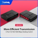 Mercusys MS105G 5-Port 10/100/1,000 Mbps Desktop Switch