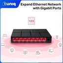 Mercusys MS108G 8-Port 10/100/1,000 Mbps Desktop Switch