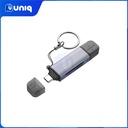 Netac WK13 2-in-1 USB A & USB C Card Reader