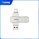 Netac U782C 64GB USB3.0 + Type-C Dual Flash Drive